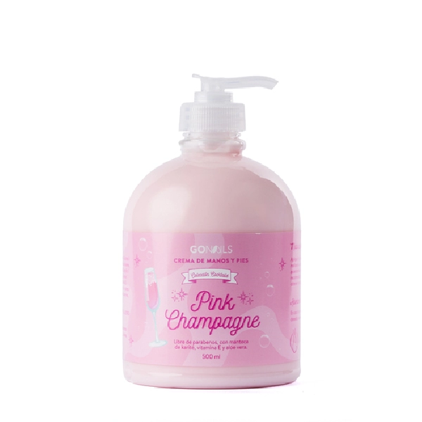 Foto Principal Go Nails Crema de Manos y Pies - Pink Champagne 500ml